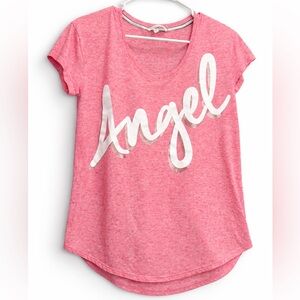 Y2K Victoria's Secret Pink Angel Tee
